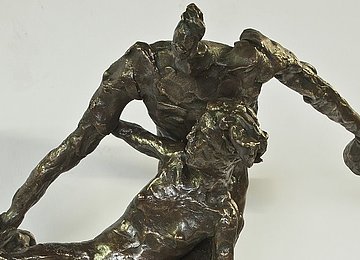 Räuber, 2013, 30 cm, Bronze 