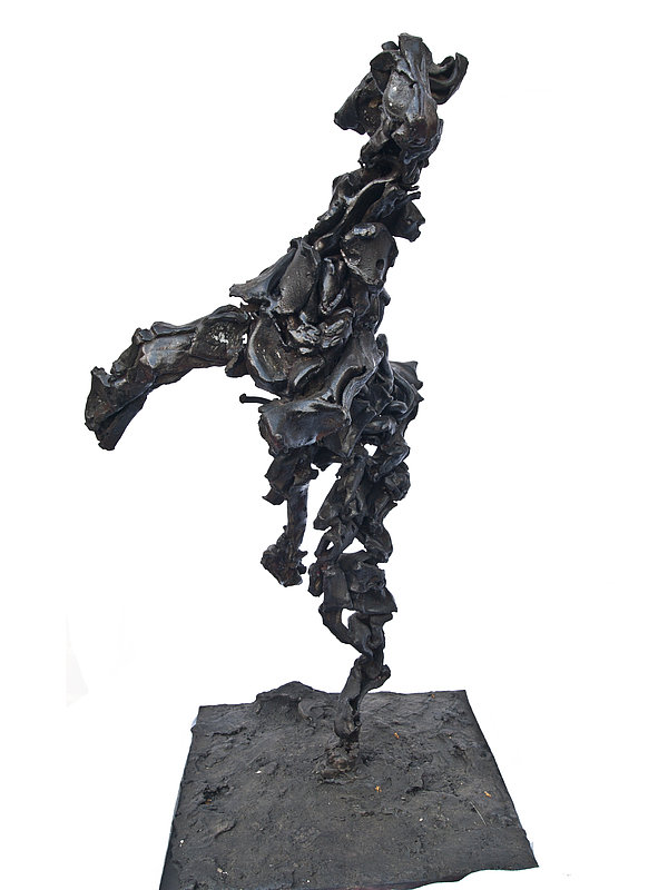 Treibjagd, 2014, 48 cm, Stahl, mit Henrik Wienecke