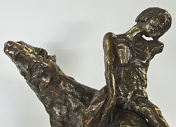 Junge, 2012, 28 cm, Bronze 